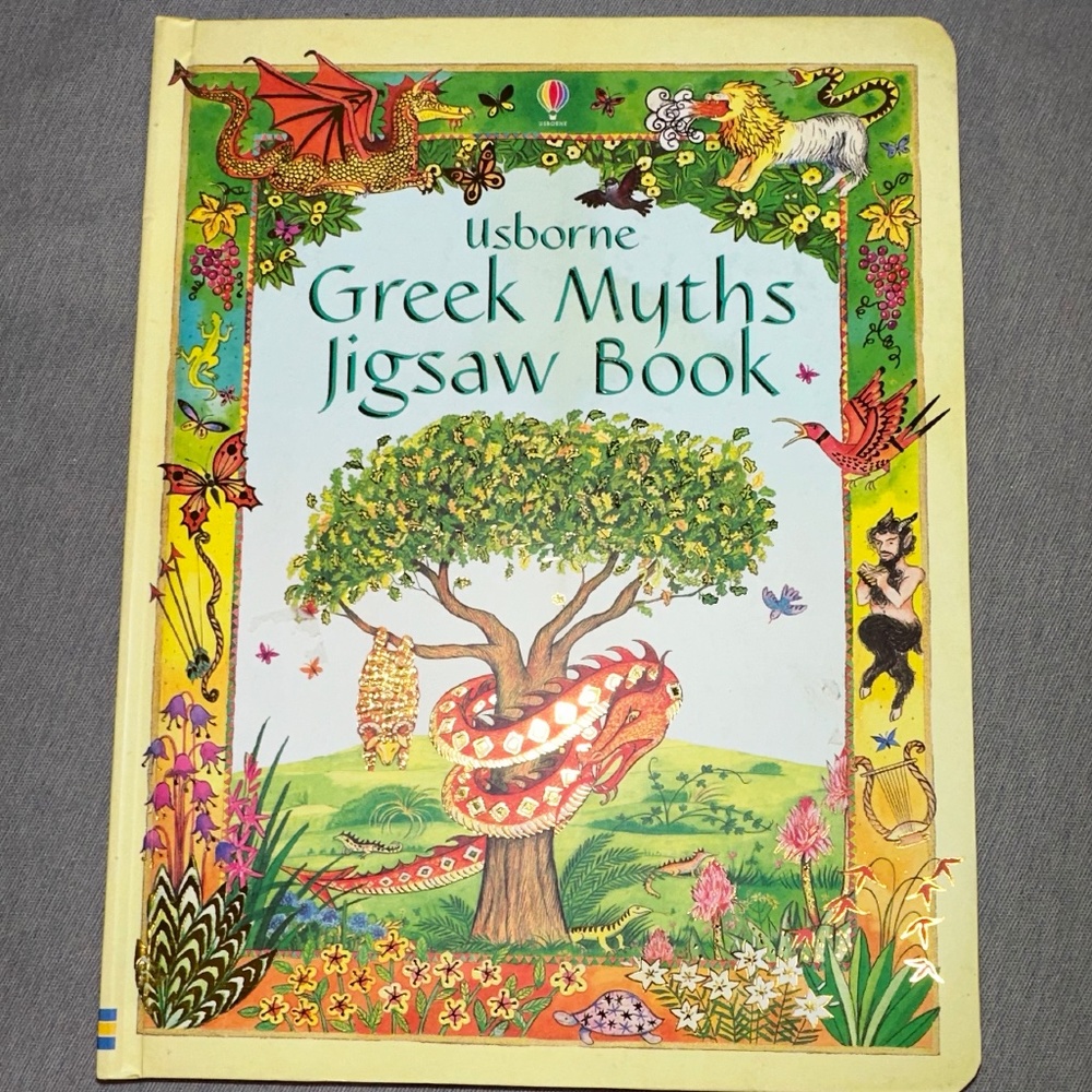 Brand New Usborne Myths Jigsaw Puzzle Book